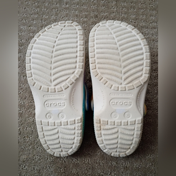 CROCS Multi Color Clogs - Picture 6 of 6